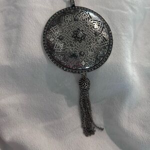 Brighton Sahuri Tassel Convertible Silver